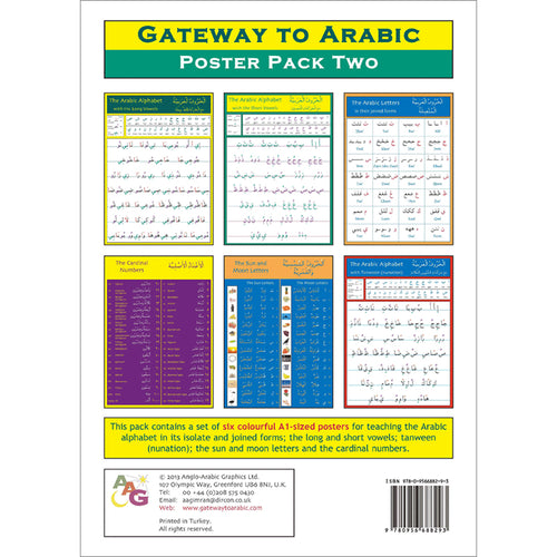 Gateway to Arabic Poster Pack Two (6 posters)