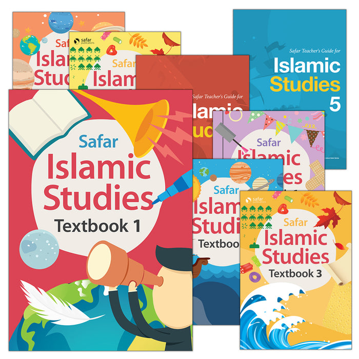 Safar Islamic Studies (Set of 23 Books with Teacher Books)