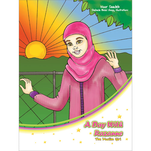 A Day With Razanne Coloring Book