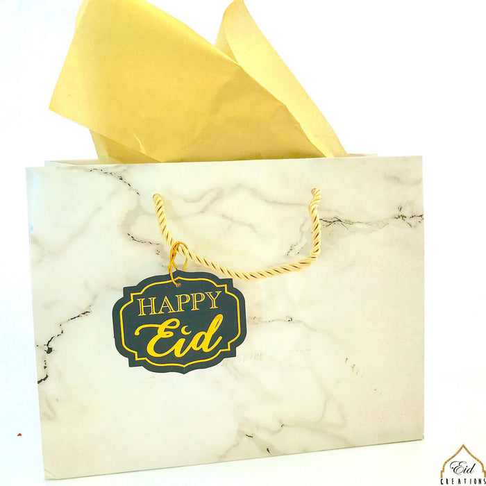 Eid Marble Gift Bag Set