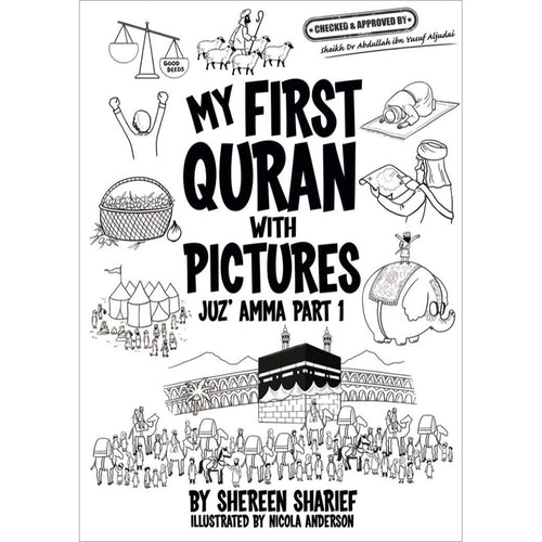 My First Quran with Pictures Juz' Amma Part 1 (Coloring Book)