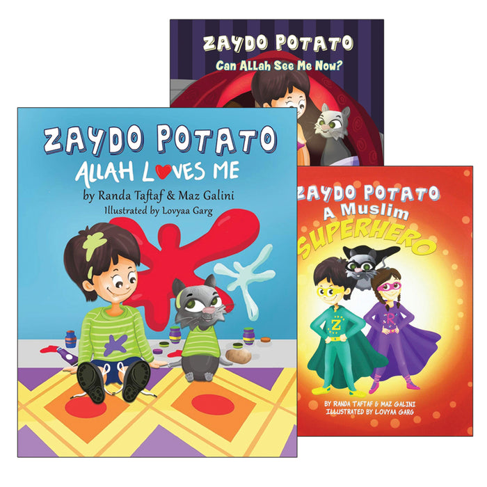 Zaydo Potato (Set of 3 Books, Hardcover)
