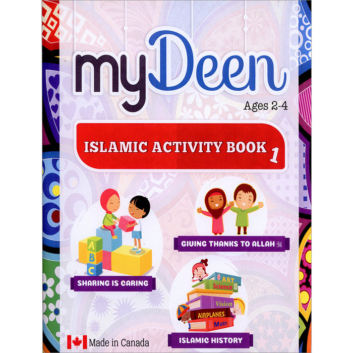 MyDeen Islamic Activity Book 1 (2-4 Years)