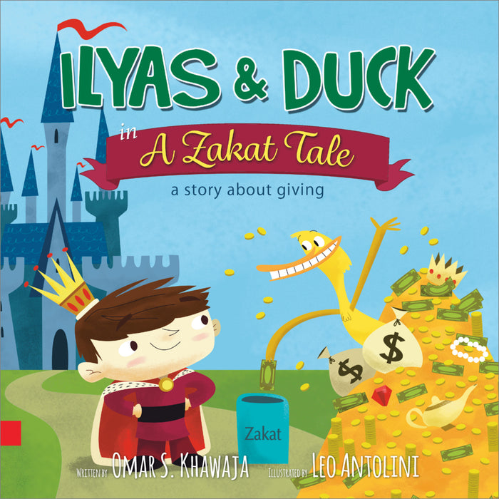 Ilyas and Duck in A Zakat Tale - a story about giving