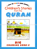Children's Stories from the Quran Big Coloring Book (set of 2 books)
