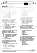 Learning Islam Worksheets: Level 2 (7th Grade)