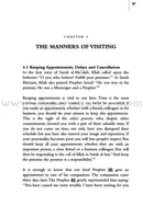 Islamic Manners
