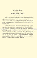 The Sources of the Qur'an: A Critical Review of the Authorship Theories