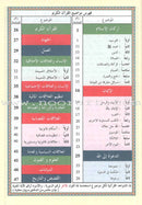 Tajweed Qur’an (Whole Qur’an, Warsh Narration) (7"x9.7") مصحف التجويد برواية ورش