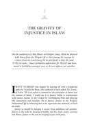 40 on Justice: The Prophetic Voice on Social Reform