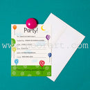Flying High Party Invitation