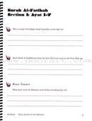 Seven Surahs for the Classroom Workbook (Junior Level)
