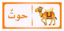 Sanabel Domino Flash Card: Letters, Pictures and Words, 3 sets دومينو ( الحروف، الصور ، الكلمات )