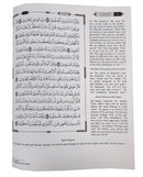 The Clear Quran with Arabic Text- Leather (8" x 9.7")| Hifz Edition Othmani Script 15 Lines