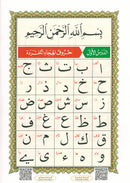 Al-Qaidah An-Noraniah (Last Tenth of the Qur'an with Suratul-Fatihah, Size: 8.3" X 11.1)