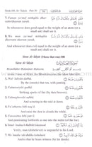 Interpretation of the Meanings of the Noble Quran in the English Language with Transliteration (Part 30)