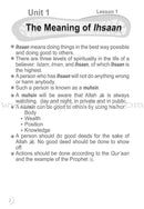 ICO Islamic Studies Workbook: Grade 3, Part 1