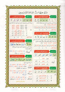 Al-Qaidah An-Noraniah (Last Tenth of the Qur'an with Suratul-Fatihah, Size: 8.3" X 11.1)