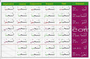 Gateway to Arabic Verb Conjugation Flashcards - Set Three: Verb Forms Seven to Thirteen (45 Double-Sided Cards)