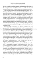 The Qur'anic Worldview: A Springboard for Cultural Reform