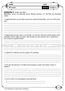 Learning Islam Worksheets: Level 3 (8th Grade)