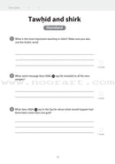 Safar Islamic Studies Workbook: Level 6