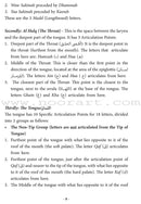 Summary of  Al-Muneer Book for Tajweed Rules